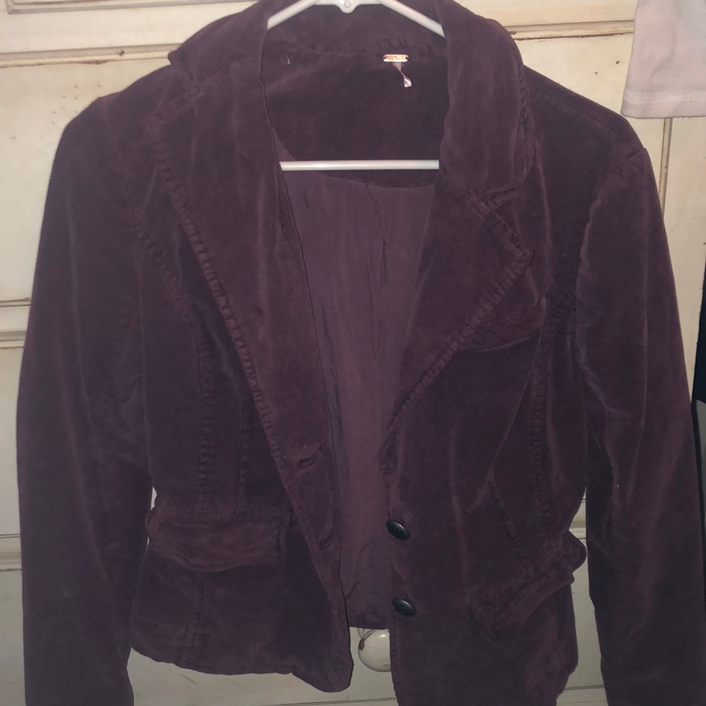 Free people red coat